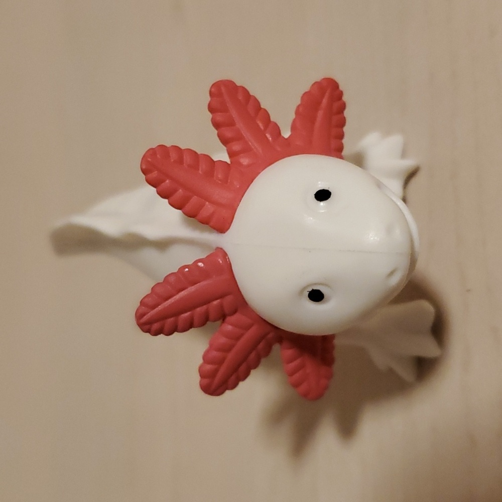 Archie McPhee Happy, Crawling Axolotl Figurine